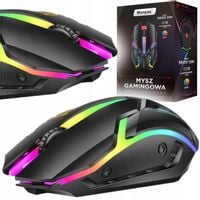 MYSZKA GAMINGOWA MYSZ DLA GRACZY BEZPRZEWODOWA KOMPUTEROWA LED RGB