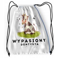 Plecak Sportowy Szkolny Dla Dentysty Worek Z Nadrukiem Ze Zdjęciem