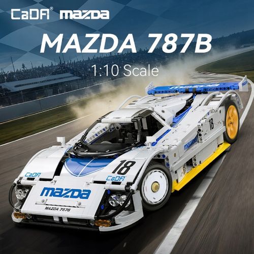 KLOCKI CADA MAZDA 787B AUTO SPORTOWE 50 CM 1:10 WYŚCIGÓWKA 1797 ELEMENTÓW na Arena.pl