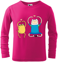 Koszulka z długim rękawem - Pora na Przygodę - Adventure Time