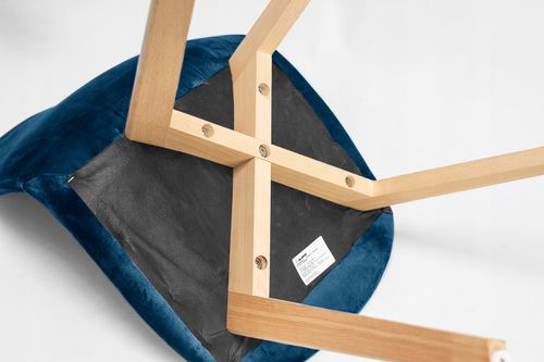 krzesło granatowe (zestaw nogi + śruby) colin na Arena.pl