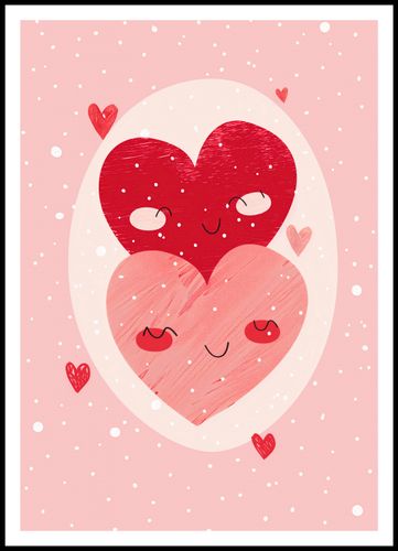 Plakat 70x100cm Ciepło Serca na Arena.pl