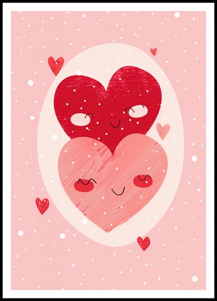 Plakat 70x100cm Ciepło Serca zdjęcie 3