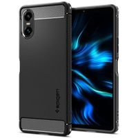 Etui Spigen Rugged Armor TPU Karbon DO Sony Xperia 10 VI Czarne