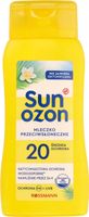 SUNOZON MLECZKO PRZECIWSŁONECZNE WODOODPORNE UVA+UVB SPF 20 200 ML