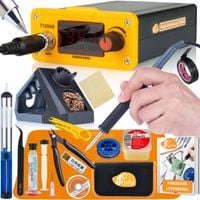 STACJA LUTOWNICZA ROSFIX ORANGE AKBASH T12 LCD 75W 14W1 AKCESORIA W ETUI