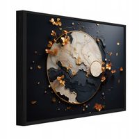 Obraz W Ramie Na Płótnie Do Sypialni Salonu Abstrakcja 120x80