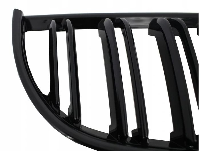GRILL NERKI BMW 3 E90 05-08R M3 LOOK BLACK POŁYSK zdjęcie 5