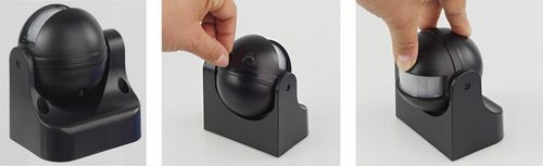 ŚCIENNY CZUJNIK RUCHU ZMIERZCHU PIR ZEWNĘTRZNY LED NATYNKOWY CZUJKA SENSOR na Arena.pl