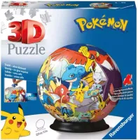 Puzzle 3D 72 Elementy. Kula Pokemon
