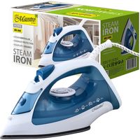 Żelazko PAROWE MAESTRO ze stopą CERAMICZNĄ spryskiwacz REGULACJA PARY 1800W