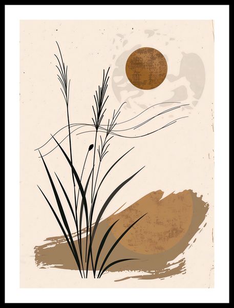 Plakat 40x55cm Zachód Pustyni zdjęcie 3