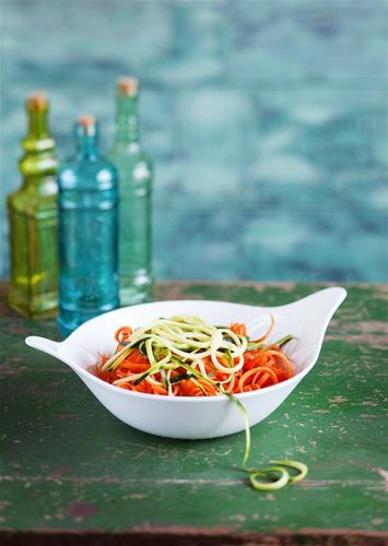 Miska Leaf M czerwona 3653536 na Arena.pl