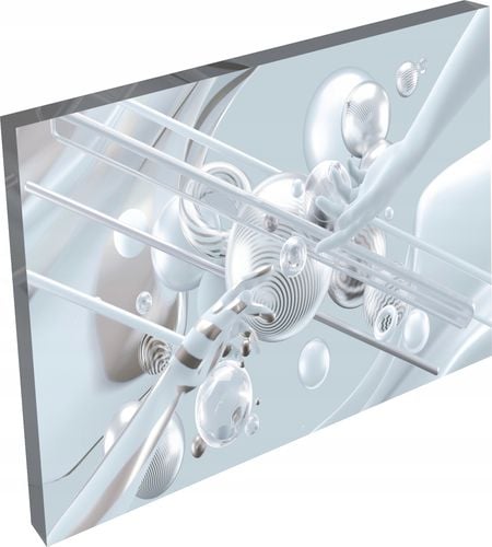 OBRAZ na płótnie do salonu kule tunel 3D 120x80 na Arena.pl