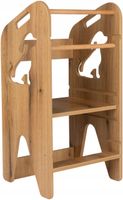 Pomocnik kuchenny dla dzieci regulowany Kitchen Helper MDF drewno + gratis