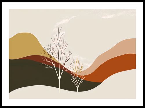 Plakat 59,4x42cm Pustynia Widzi na Arena.pl