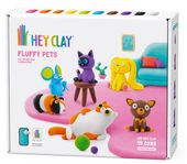 Hey Clay. Masa plastyczna Puchate Zwierzaki HCL15023 TM Toys