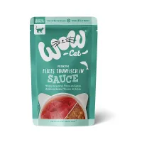WOW CAT Thunfisch in sauce - kawałki tuńczyka w sosie (85g)