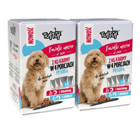 KARMA DLA PSA - MOKRA KARMA TUF TUF BOX MIX SMAKÓW SASZETKA 8x500G