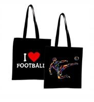 Eko Torba z nadrukiem PREZENT I LOVE FOOTBALL