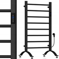 GRZEJNIK ŁAZIENKOWY ELEKTRYCZNY DRABINKA ŚCIENNY STOJĄCY TERMOSTAT 200W