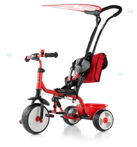 ROWEREK TRÓJKOŁOWY BOBY DELUXE 2015 CZERWONY #B1 na Arena.pl