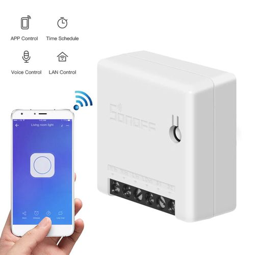 Inteligentny przełącznik dopuszkowy switch SONOFF MINI DIY WiFi smart DOM na Arena.pl