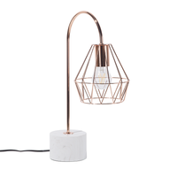 Lampa biurkowa metalowa miedziana MOONI