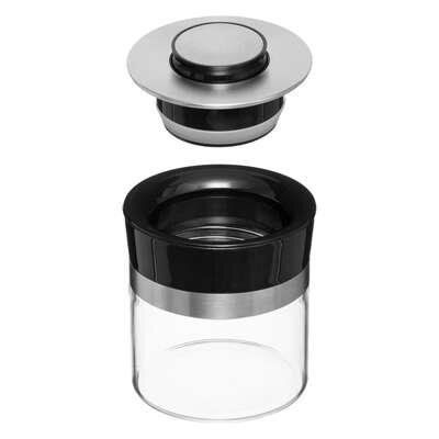Pojemnik szkło/ stal nierdzewna z pokrywką push 0,7L na Arena.pl