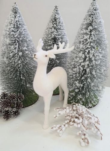 RENIFER WELUROWY FIGURKA DO POSTAWIENIA 21CM STROIK na Arena.pl