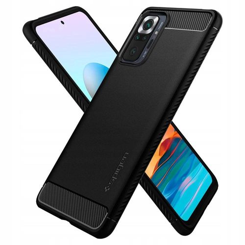 SPIGEN RUGGED ARMOR XIAOMI REDMI NOTE 10 PRO MATTE BLACK na Arena.pl