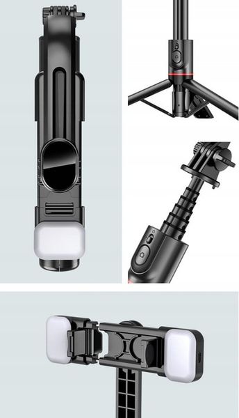 FEEGAR KIJEK SELFIE STICK TRIPOD BLUETOOTH STATYW PREZENT zdjęcie 11