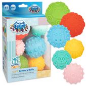 CANPOL Miękkie piłeczki sensoryczne 6 sztuk
