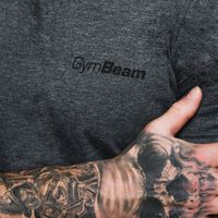 KOSZULKA Basic Dark Grey L - GymBeam