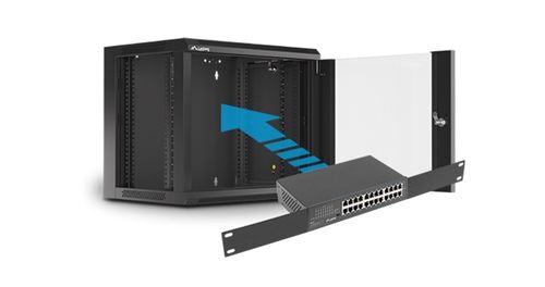 SWITCH 24 PORTY LANBERG RSGE-24 1GB RACK 19 METALOWY NIEZARZĄDZALNY na Arena.pl