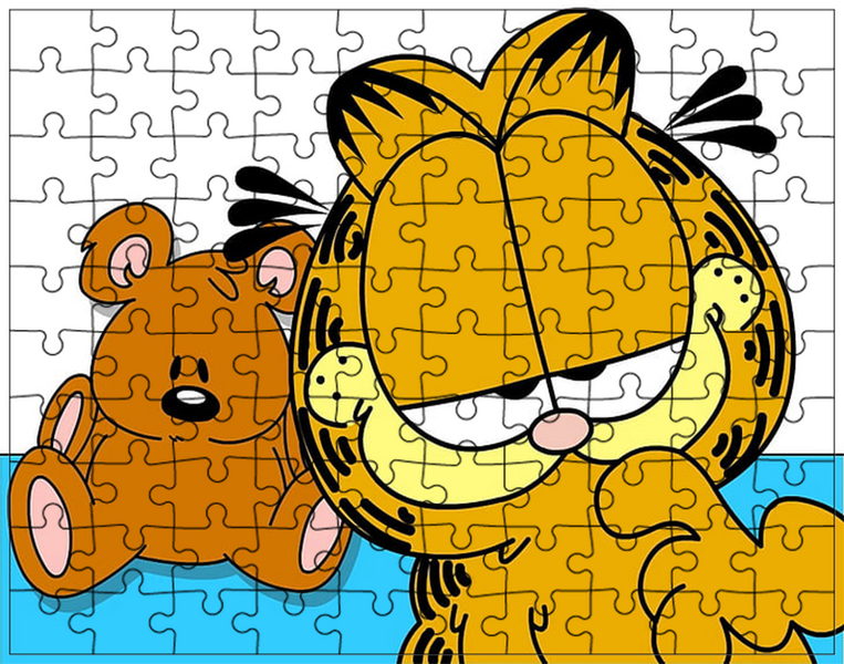 Puzzle Garfield zdjęcie 1
