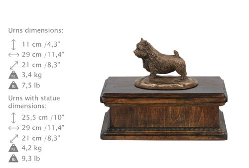 Norwich Terrier- eksluzywna urna na Arena.pl