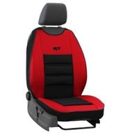 Mata tłoczona Leather Ergonomic (czerwona) 1 szt