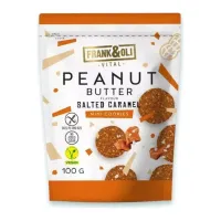 Mini ciasteczka PEANUT BUTTER i słony karmel 100g