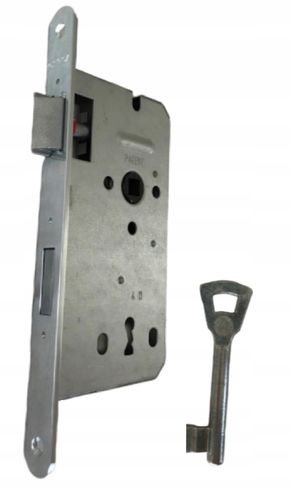 GERDA zamek drzwiowy wpuszczany SREBRNY 72/50 kl na Arena.pl