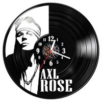 Zegar ścienny z płyty winylowej Axl Rose 1323.14
