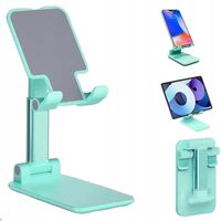 STOJAK Podstawka UCHWYT na TABLET TELEFON SKŁADANA 4-13" Miętowy