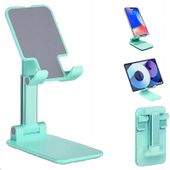 STOJAK Podstawka UCHWYT na TABLET TELEFON SKŁADANA 4-13" Miętowy