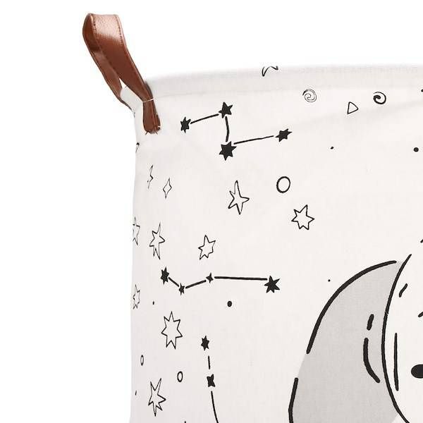 Kosz do przechowywania zabawek i ubrań pojemnik z uszami słoń zdjęcie 2