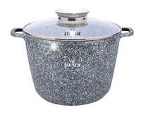 GARNEK 10L POWŁOKA MARMUR EDENBERG 8132 INDUKCJA