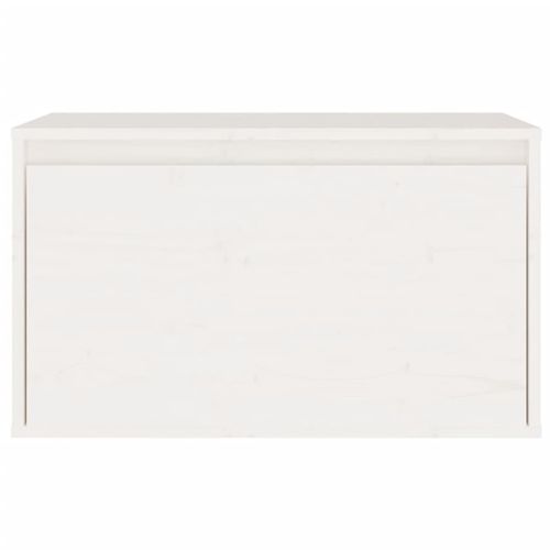 Szafka ścienna, biała, 60x30x35 cm, lite drewno sosnowe na Arena.pl
