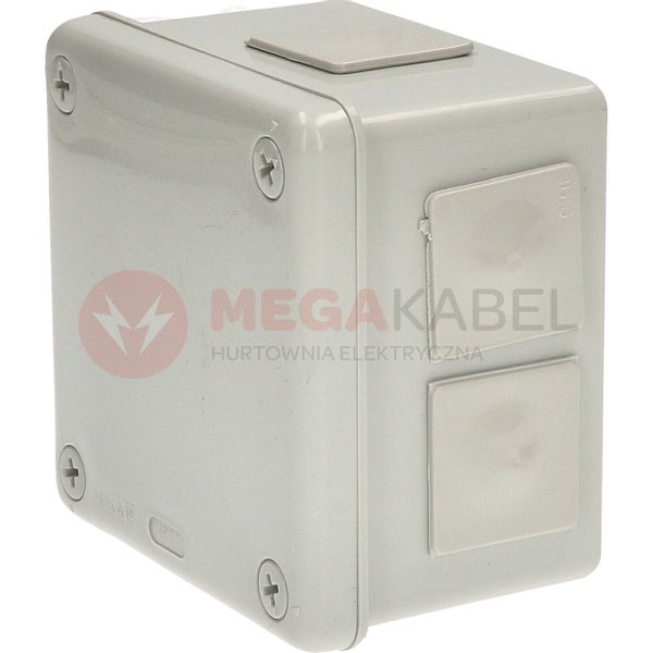 Puszka popiel bez zacisku głęboka 90x90x50 043-03 ViPlast zdjęcie 2