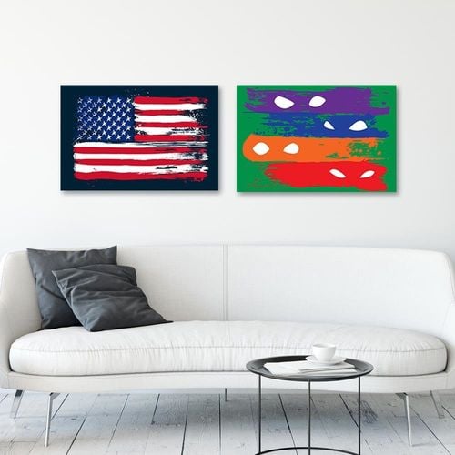 Deco Panel, Cztery maski Zorro 60x40 na Arena.pl