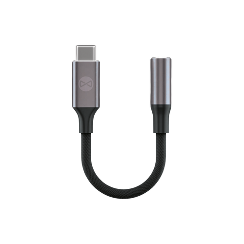 Forever adapter audio AJC-01 jack 3,5 mm - USB-C czarny na Arena.pl