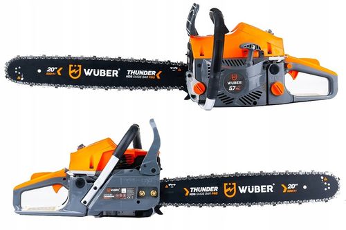 PIŁA SPALINOWA PILARKA DO DREWNA ŁAŃCUCHOWA 5,7KM +2 PROWAD +OLEJ +2x ŁAŃC. na Arena.pl